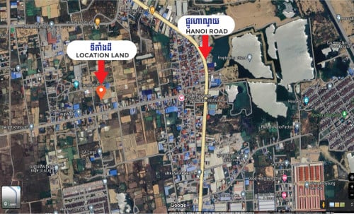 Land for sale | Sen Sok | only 550$/m2, current market price750$/ m2