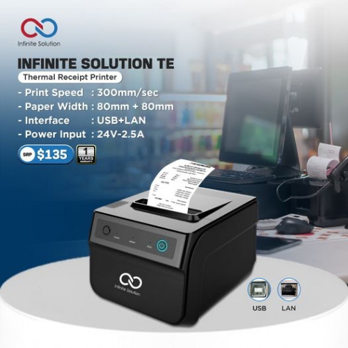 Infinite Solution TE thermal receipt printer