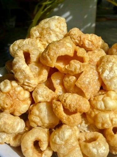 ស្បែកជ្រូកខ្មែរបំពងស្រួយ