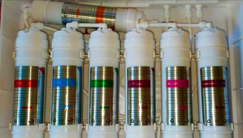 ម៉ាស៊ីនផលិតទឹកអាកាឡាំង៧ដំណាក់កាល 7-Stage Alkaline Water Ultra-filtration System