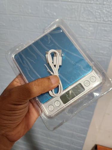 ជញ្ជីងថ្លឹងឌីជីថល Digital Scale ០.1g to 3KG ម៉ូឌែលថ្មី​ ប្រេី USB only