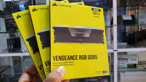 Ram 32G DDR5 6400MHz Corsair VENGEANCE RGB (New 16G x2)