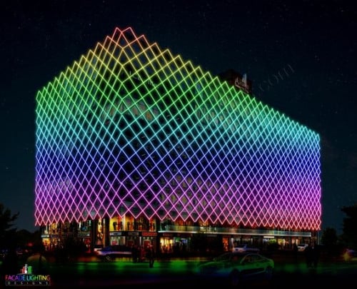 Cambodia Facade Lighting Expert -  អ្នកជំនាញភ្លើងលើអគារ