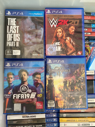 PS4 PS5 DVD GAMES