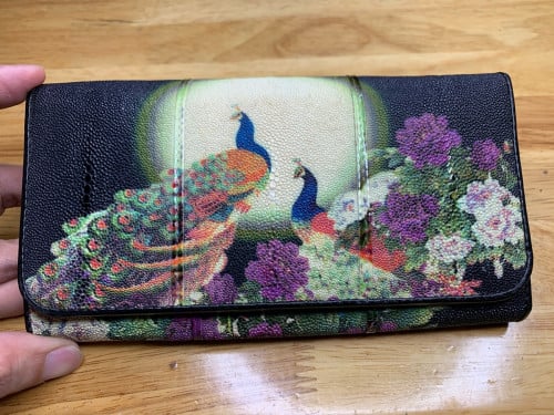 កាបូបលុយបបែលសុទ្ធ លក់ឡៃឡុង