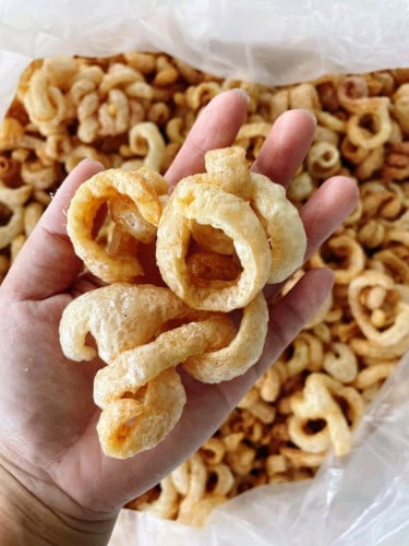 ស្បែកជ្រូកបំពង