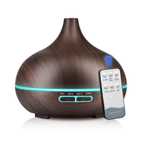 Hot Selling Electric Aroma Diffuser 550ml 7 Colors Lights Ultrasonic Essential Oil
