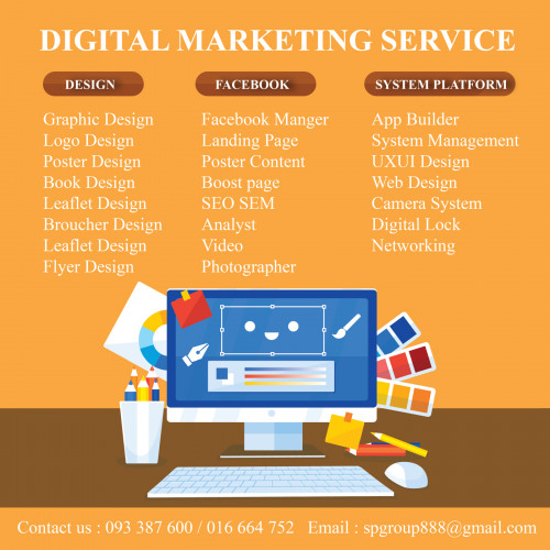 Design service I Digital Marketing I app management