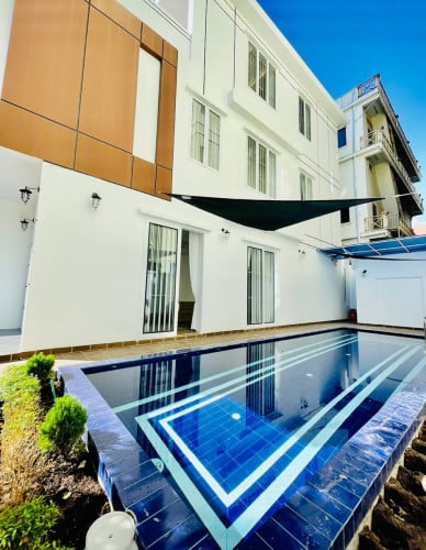 Modern And Swimming Pool Villa For Rent Near Russian Market, 04 Beds, Some Furnished, 2,500$
