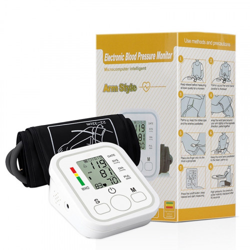 ឧបករណ៍វាស់សម្ពាធឈាម Electronic Blood Pressure Monitor