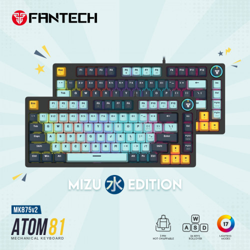 Fantech MK875v2 ATOM81 MIZU Edition Navy Blue