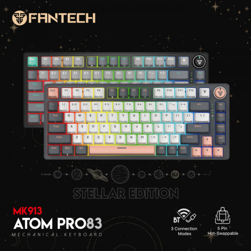 Fantech MK913 ATOM Pro83 Mercury Gaming Keyboard