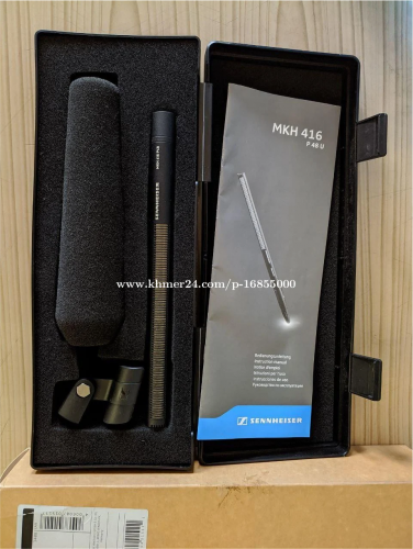 Sennheiser MKH416-P48U3 Super-Cardioid Shotgun Microphoness