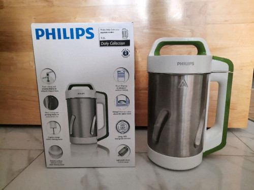 ម៉ាស៊ីនធ្វើទឹកសណ្តែកម៉ាកPhilips ចំណុះ1.2L មួយតឹកអត់សូវប្រើ 40$