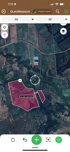 ដីចំការលក់ឬជួលតំលៃ 1ហិកតា 22000$ចរចារ មានប្លង់រឹងស្របច្បាប់