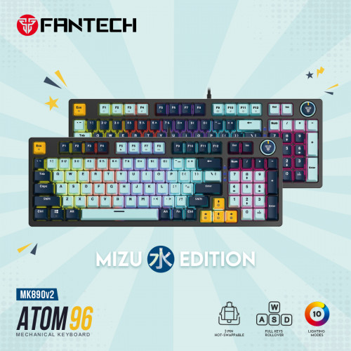 Fantech MK890v2 ATOM96 MIZU Edition Navy Blue