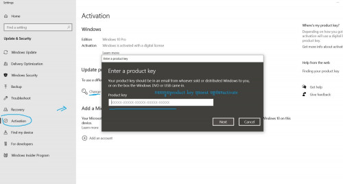 Windows 11/10 Pro Online Key Lifetime Activated \u2705
