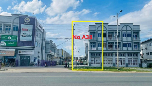 ផ្ទះកែងជាប់រោងចក្រលើផ្លូវជាតិលេខ4ជួលធូៗ