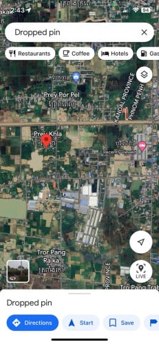 ដីលក់បន្ទាន់ទំហំ10x20m ពីរប្លង់ជាប់គ្នា