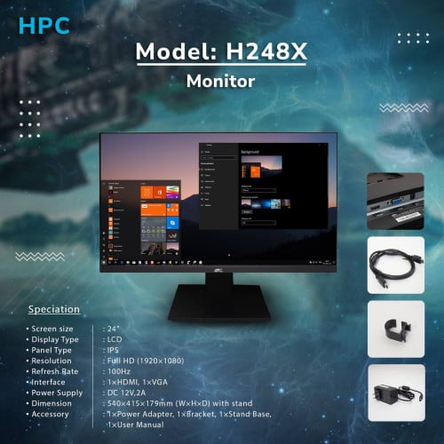 Monitor HPC Model H248X