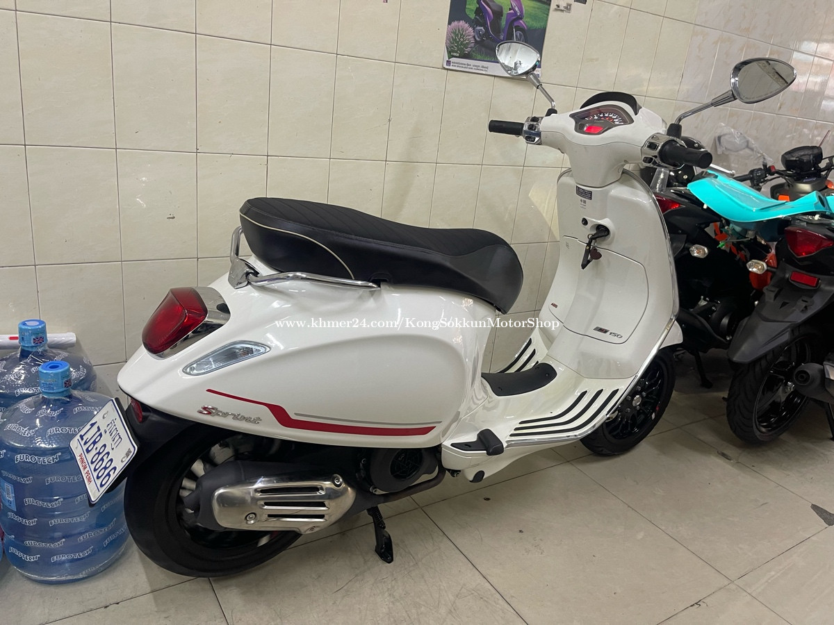 Vespa sprint 150CC 2021 Price $3380.00 in Boeng Prolit, Cambodia - Kong ...