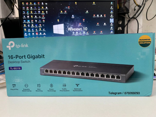 TP-Link TL-SG1024 24-Port Gigabit Rackmount Switch