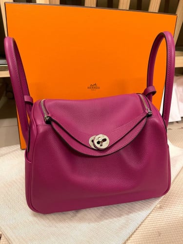 កាបូប Hermes Lindy26 នៅថ្មី 98%