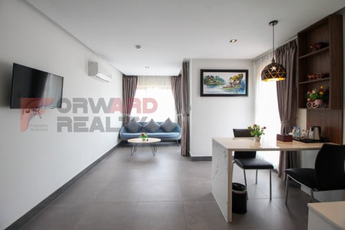 1 Bedroom apartment with Swimming Pool and gym for rent in Doun Penh Area (Near Royal Palace)