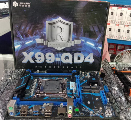 Board HUANANZHI X99-QD4 For Xeon 3th New in box 100%