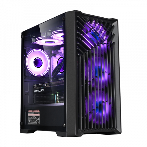WJCOOLMAN M211 Gaming Case Black White