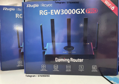 Ruijie RG-EW3000GX PRO 3000M Wi-Fi 6 Dual-band Gigabit Gaming Router ...