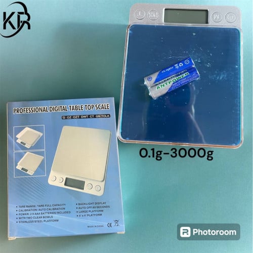 ជញ្ជីងខ្នាតតូច 0.1g-3000g