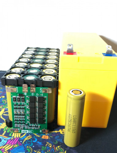 Lithium Battery Pack:12V-Capacity:19.6Ah, Battery LG18650