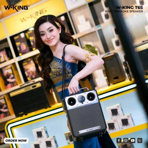 ម៉ូតថ្មីក្តៅ W-KING T6s ធានាថា ច្រៀងពិរោះងំ