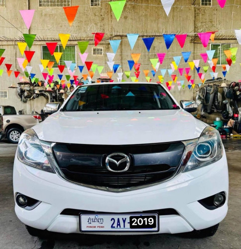 Mazda BT50 ឆ្នាំ2019ម្ចាស់ដើមទីមួយផ្ទាល់ ធានារថយន្តអត់បុកអត់ប៉ះ