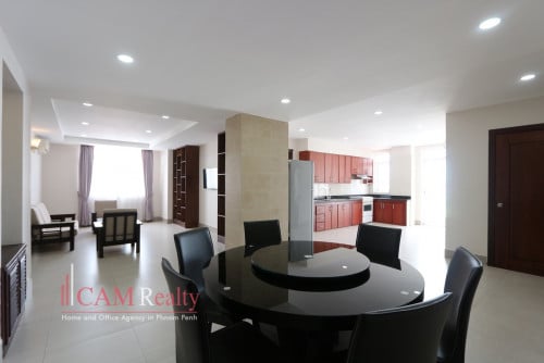 【日本語もOk】Toul Sleng (BKK2)| Spacious and beautiful 3 bedrooms apartment available for rent| Gym