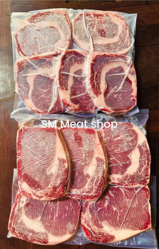 Australia grain fed rib eye for steak