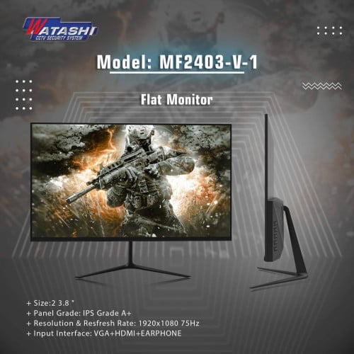 WATASHI MF2403-V-1 FLAT MONITOR