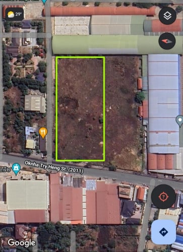 ដីរកសុីជួលជិតផ្សារឈូកមាស1ហិចតា