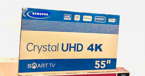 55inch Crystal UHD 4k 390$  Warranty one Year