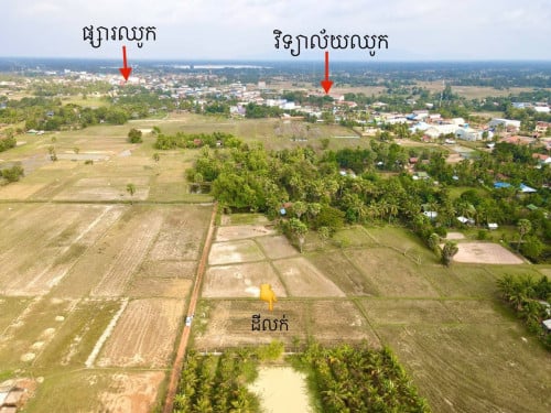ខេត្តកំពត​ ក្បែរផ្សារឈូក
