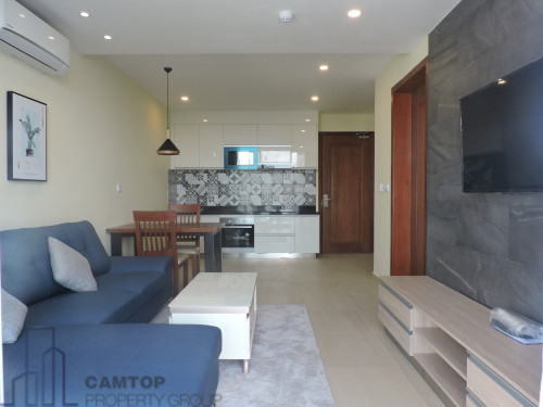 1 Bedroom Apartment For Rent In Tonle Bassac With Pool