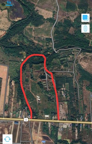 ដីលក់20ហិចតា តលៃ​16$/m2