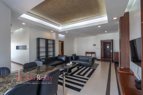 프놈펜 아파트 렌트 2 bedroom serviced apartment for rent in BKK1 Phnom Penh
