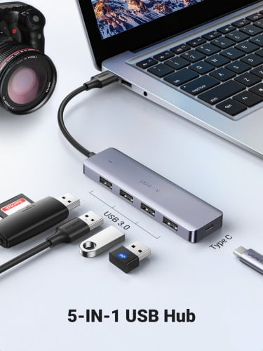 UGREEN USB3.0 4Ports HUB WITH USB-C Port 0.2m 50985 1m 15920