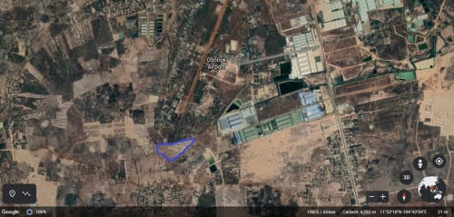 2.5 Ha Land for Sale in popular factory area about 47km from Phnom Penh - Oudong