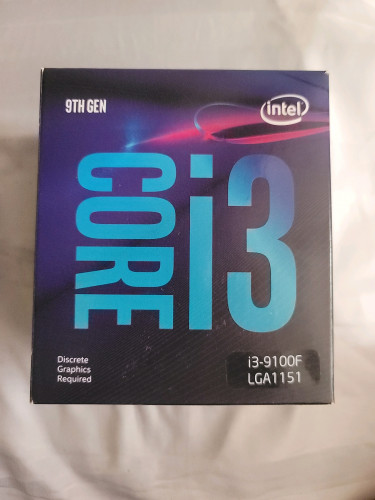 Sell CPU Core i3 9100F