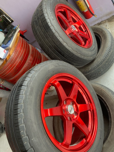 សំបក + យ៉ាន់ 235/60R18