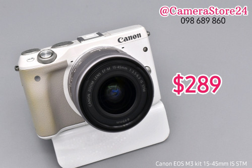 Canon EOS M3 kit 15-45mm IS STM Price $289.00 in Tonle Basak, Cambodia ...