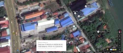 ដី និងឃ្លាំងសម្រាប់ជួលសទីតាំងផ្លូវជាតិ6A តំបន់ជ្រោយចង្វារ/土地及仓库出租